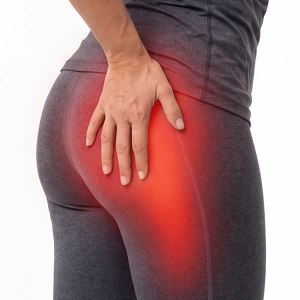 Inflamação do nervo ciático (Ciatalgia)